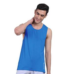 Camiseta sin mangas para hombre, tejido de punto suave al tacto para máxima comodidad durante el entrenamiento, entrenamientos deportivos, actividades al aire libre - Product Image 3