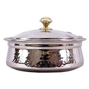 Olla de Cocina Sostenible con Diseño Martillado, Forma Redondeada, Servidor de Alimentos de la Mejor Calidad, Olla de Cobre para Uso en la Cocina del Hogar - Product Image 5