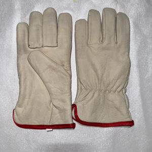 Gants de conducteur de travail en cuir résistant à l'eau pour hommes Gants de protection des mains Vente en gros meilleure qualité - Product Image 2