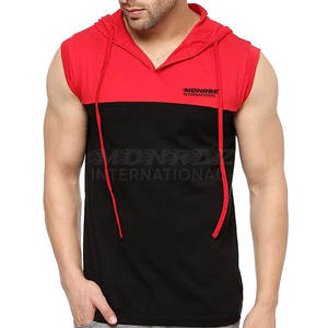 Casual Wear New Arrival Hot Sale New Arrival Custom Sleeveless <b>Hoodie</b> <b>Men</b> For Sale 2025 Customized - Product Image 1