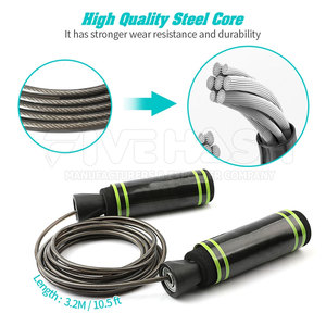 Cuerdas para Saltar, Cuerda de Fitness con Oscilación Suave, Tamaño Ajustable, Agarre Cómodo, Cuerdas para Saltar para Entrenamiento Diario - Product Image 2