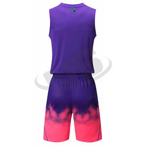 Uniforme de baloncesto profesional 2025 último diseño personalizado cómodo poliéster ropa deportiva equipo Club Jersey y pantalones cortos - Product Image 5