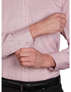 เสื้อเชิ้ตแขนยาวสำหรับผู้ชายเสื้อผ้าฝ้าย100% ลายสก๊อตลำลองสำหรับนักธุรกิจเสื้อลำลองไซส์ใหญ่ - Product Image 4