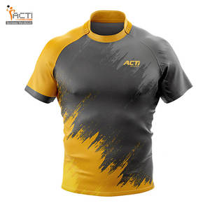 Vêtements de sport professionnels en gros Ensemble d'uniformes de rugby de haute qualité Équipement d'équipe de qualité supérieure Caractéristique respirante - Product Image 3