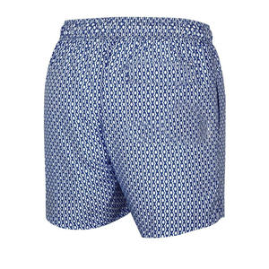 กางเกงขาสั้นกีฬาผู้ชายเอวกลาง ผ้าระบายอากาศ แห้งเร็ว กันน้ำ สวมใส่สบาย ผลิตจากโพลีเอสเตอร์/คอตตอน ลายเรียบ - Product Image 3