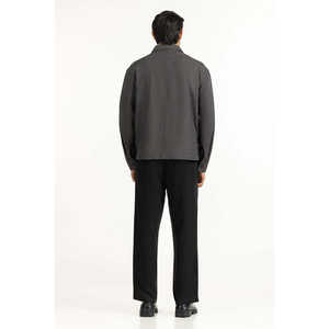 Chaquetas Casuales Vintage de Otoño, Talla XL, de Lana y Poliéster, Cuello Alto, Cierre de Cremallera, Modelo MN-JKT-WS25-056, Corte Regular - Product Image 4