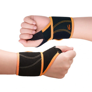 Support de poignet de haute qualité avec boucle pour le pouce en néoprène durable, design léger, système de fermeture réglable pour hommes - Product Image 1