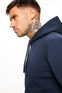 Drop Shoulder Cropped Hoodies Venta al por mayor Sudaderas con capucha en blanco 380 ~ 500 Gsm Unisex Heavy Weighted Hoodie Oversized Pullover Rhinestones - Product Image 6