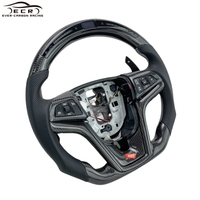 Ever-Carbon Racing ECR Volant en fibre de carbone LED personnalisé de haute qualité pour volant Camaro Carbon 2012