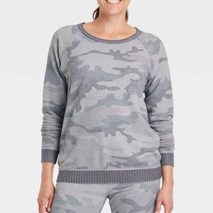 Ensemble de survêtement pour femme en tissu polaire respirant et à séchage rapide, avec logo personnalisé, design hiver, 2 pièces, long - Product Image 2