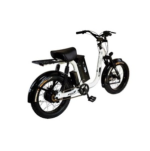 Bicicleta eléctrica de doble freno de disco de conducción segura Waya Zulu 250 E-Bike con batería de alta capacidad Asiento cómodo para larga distancia - Product Image 1