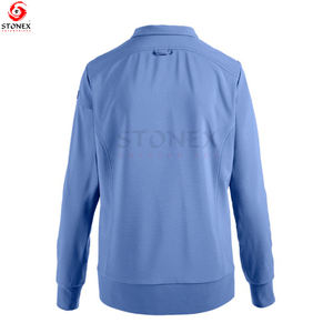 Conjunto de exfoliación de chaqueta de enfermera larga térmica para mujer para uniformes médicos de Hospital Dental con chaquetas - Product Image 5