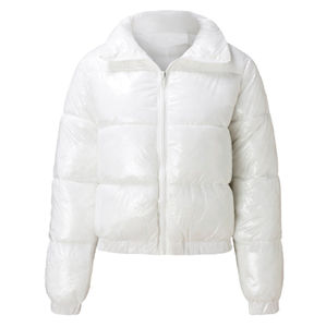 Veste coupe-vent Dernière conception OEM Serviced Women Puffer Jackets Vente en gros Personnalisé de haute qualité Fabricant professionnel - Product Image 3