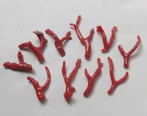 Palo de coral rojo italiano natural genuino, palo pulido de coral rojo italiano natural 100%. Palo de Coral Brillante Pulido, Palo de Coral - Product Image 5
