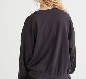 Nueva sudadera informal de poliéster y algodón con bordado para mujer en diferentes estilos, logotipo personalizado para mujer, Jersey, sudadera de lana - Product Image 5