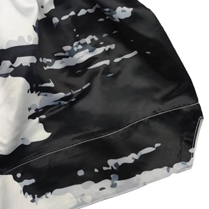 ออกแบบโลโก้ตามสั่ง กางเกงมวยไทย MMA คุณภาพสูง ผ้าสเตรช 100% โพลีเอสเตอร์ สำหรับทุกเพศ โลโก้ด้านหน้า - Product Image 3