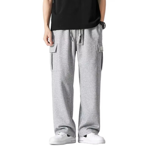 OEM High Quality Unisex Custom Jogger Men With <b>cargo</b> pocket baggy <b>pants</b> Vintage <b>Oversized</b> Men Sweatpants Jogger baggy sweatpants - Product Image 4