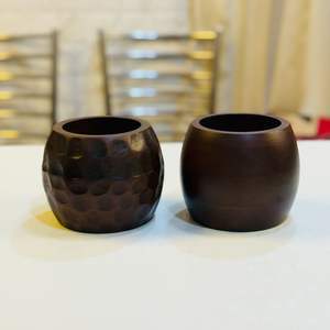 เทียนหอมในโถไม้ลายตอก ใช้ตกแต่งบ้าน ผลิตและจัดจำหน่ายโดย HHO - Product Image 6