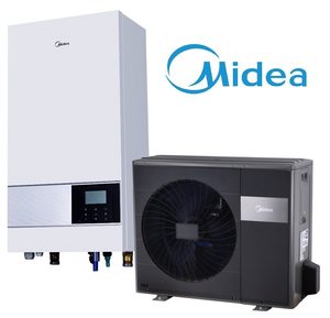 Nueva Oferta de Bomba de Calor Eléctrica de Alta Eficiencia R32 10kW Tipo Split Aire-Agua con Inversor DC sin Tanque - Product Image 2