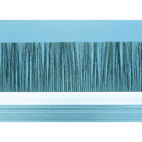 Brosse antistatique en acier inoxydable HOZAN modèle F-60 avec poils de 20 mm et poids de 220 g