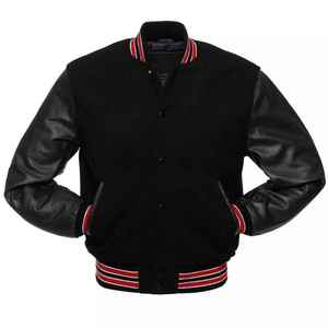 Fabricant de vêtements pour hommes Vestes de baseball personnalisées Veste universitaire en mélange de laine pour hommes pour les écoles Clubs CollegeBaseballjacket pour hommes - Product Image 1