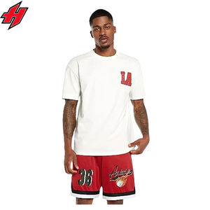 Ensemble d'été pour hommes-Tshirt à manches courtes-Ensemble deux pièces de fitness-Survêtement décontracté-Shorts et t-shirts pour garçons - Product Image 2