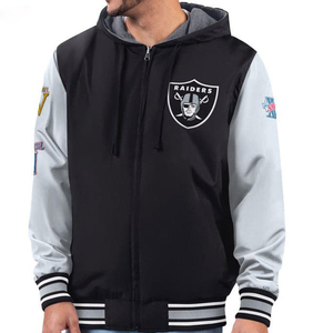 Veste en satin sportive de haute qualité pour hommes, couleur unie, imperméable, réversible, poche sur le devant, épaules tombantes, pour l'hiver, vente chaude - Product Image 3