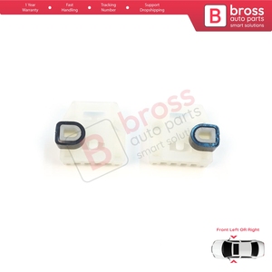 คลิปซ่อมชุดมอเตอร์กระจกหน้าต่าง BWR525+BWR526 รุ่น A+B สำหรับประตูหน้า สำหรับรถยนต์ New Beetle C1 Toledo MK2 1M2 Leon MK1 1M1 Fabia MK1 6Y Praktik - Product Image 2