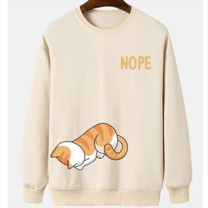 <b>Organic</b> Cotton Breathable Sweatshirts Custom 3D Printed Men's Sweatshirt New Stylish Wholesale Casual Men's Shirts - Product Image 3