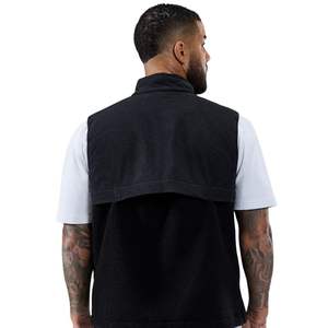 Borg <b>Gilet</b> Sleeveless Fleece Vest for <b>Men</b> and Women Warm <b>Lightweight</b> Bodywarmer Winter Outdoor Wear - Product Image 2