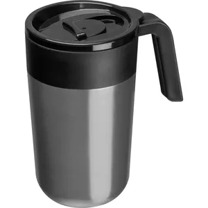 Gobelet isotherme personnalisé en acier inoxydable LISA 400 ml – Mug gadget sur mesure - Product Image 2