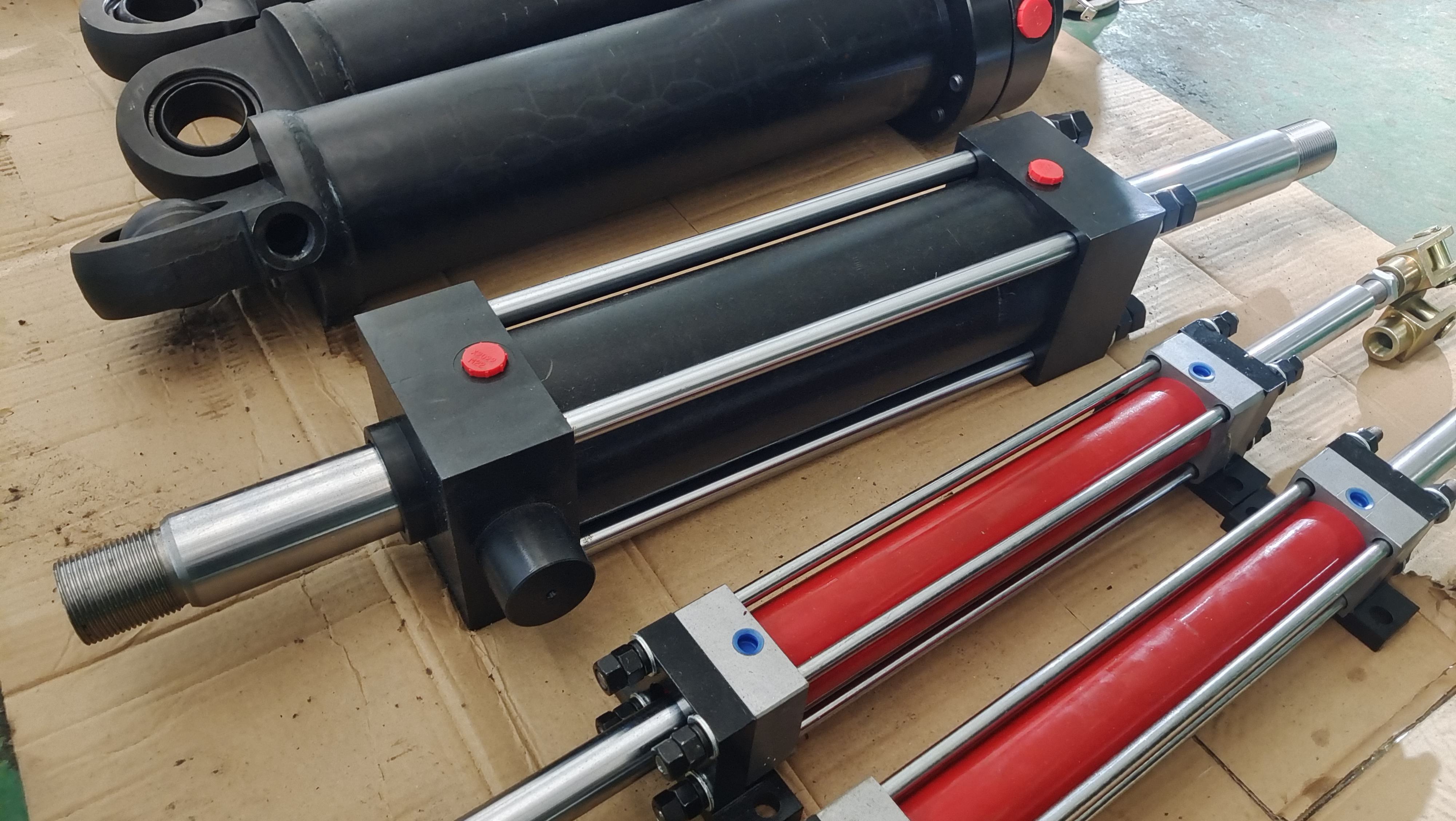 China Factory CNC Press Brake Industrial Automation Heavy Duty110 mm Bore Double Ended Tie Rod Hydraulic Piston Cylinder 18 A63a54c384c59478b8d003dfabfb57034b