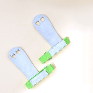 Carbon Straight No Finger Hole Gym Fitness Gym Pads Gymnastics Palm Protector Hand Grips Workout <b>Gloves</b> - Product Image 5