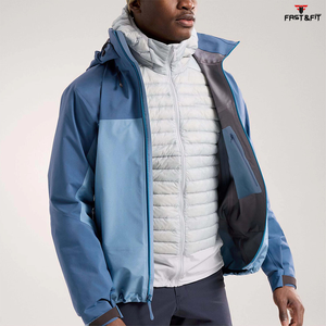 Chaqueta de Esquí con Capucha Personalizada de Alta Calidad, la Más Popular, con Cremallera, Talla Grande, Estampada, Impermeable, Cortavientos y Transpirable -Tex para Hombre - Product Image 2