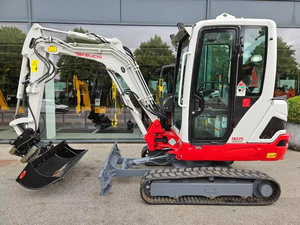 Mini-excavatrice sur chenilles d'occasion Takeuchi TB225/TB260 de 2,5 tonnes, moteur hydraulique, boîte de vitesses et pompe durables, vente en gros - Product Image 5