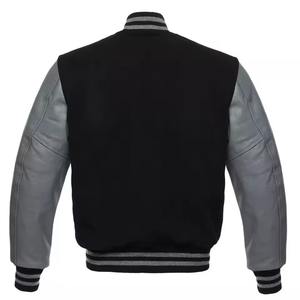 Best Manufacturing wholesale price Varsity <b>jacket</b> for men <b>patchwork</b> anti-wrinkle best design soft material Men Varsity <b>jacket</b> - Product Image 4