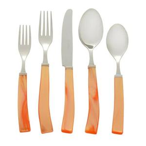 Juego de cubiertos clásico de acero inoxidable con mango de madera, cubiertos elegantes, vajilla de comedor Premium para restaurante, uso en fiesta en casa - Product Image 5