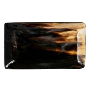 Bandeja rectangular de cuerno para postres, suministro de fábrica, utensilios de cocina de mesa, bandeja de comida suministrada por India - Product Image 1