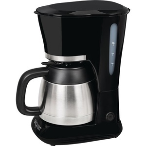 Cafetera Eléctrica EXQUISIT KA 6501 SW 800 W Negra con Jarra Térmica, Decoración de Acero Inoxidable, para 1L 4-8 Tazas - Product Image 1