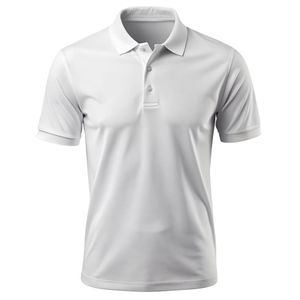 Polo informal de negocios de verano para hombre al por mayor cómodo 100% algodón poliéster manga corta transpirable - Product Image 4