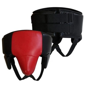 Protecteur d'aine masculin en cuir PU de haute qualité sangle réglable bouclier d'aine MMA produit de Taekwondo et de boxe pour hommes - Product Image 5