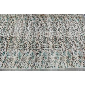 Tapis turc vintage 5,4x7,8 pieds, tapis persan gris - Product Image 4