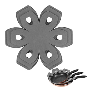 Juego de protectores de utensilios de cocina de almohadilla de fieltro multiusos para utensilios de cocina de vidrio, cuencos de cerámica, platos, ollas y sartenes, divisores - Product Image 1