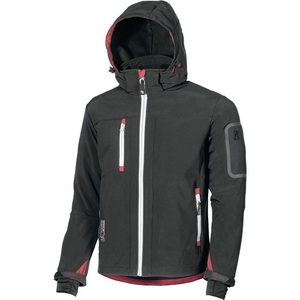 Metropolis Size L Softshell Jacket in Black/Carbon Elegant <b>Raincoat</b> - Product Image 1