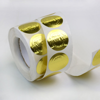 Étiquette autocollante en vinyle imperméable personnalisée avec estampage à chaud en feuille d'or, étiquette pour flacon de shampoing, de parfum, de cosmétique