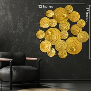 Arte Mural Metálico Celestial para Decoración Moderna del Hogar con Diseño Inspirado en la Luna y un Elegante Toque Interior Contemporáneo - Product Image 6