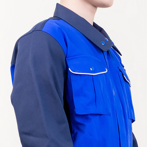 Personalizar ropa de trabajo monos hombres uniforme seguridad transpirable algodón antipolvo FMFVietnam fabricante verificado ODM OEM - Product Image 5