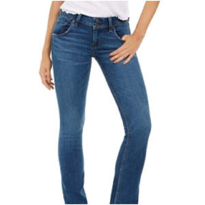 Jeans Hudson da Donna Modello Beth Baby Bootcut a Vita Alta in Denim Blu - Stile Semplice Lavabile - Product Image 5