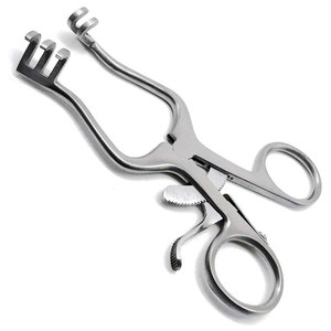 Écarteurs cérébelleux Adson à points tranchants et émoussés Écarteurs adson à retenue automatique en acier inoxydable allemand - Product Image 2