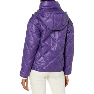 Veste polaire en duvet pour femmes vente en gros logo personnalisé veste polaire pour femmes fermeture éclair veste polaire bon marché - Product Image 5